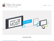 Tablet Screenshot of benbrucker.com